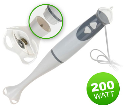 Koopjessite - Excellent Electrics Staafmixer (200 Watt) Koopjessite - Excellent Electrics Staafmixer (200 Watt)