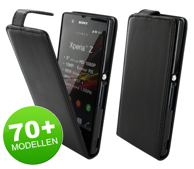 Koopjessite - Flip Case beschermhoesjes voor diverse smartphones