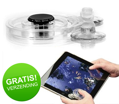 Koopjessite - Gaming Joystick voor Apple iPad en iPad 2 Koopjessite - Gaming Joystick voor Apple iPad en iPad 2