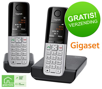 Koopjessite - Gigaset C300 Duo (Kleur: Titanium) Koopjessite - Gigaset C300 Duo (Kleur: Titanium)