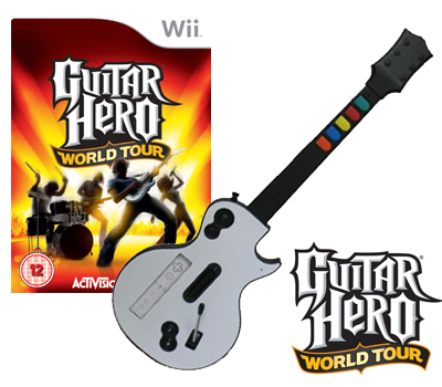 Koopjessite - Guitar Hero: World Tour met Gitaar
