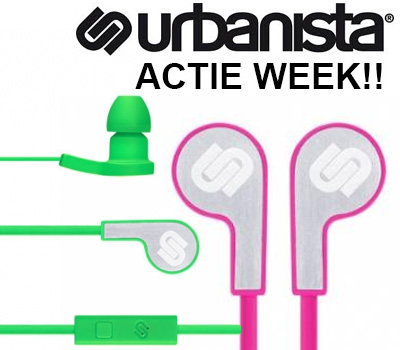 Koopjessite - Het is Urbanista week! Vandaag de Urbanista Paris In-ear Headset