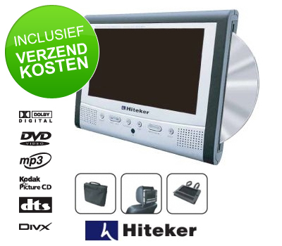 Koopjessite - Hiteker Portable DVD Speler PDV-247