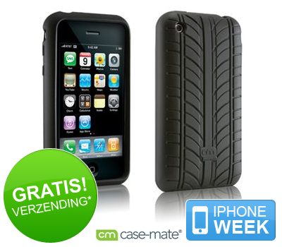 Koopjessite - iPhone week: Case-Mate Vroom voor Apple iPhone 3G/3GS (Black)