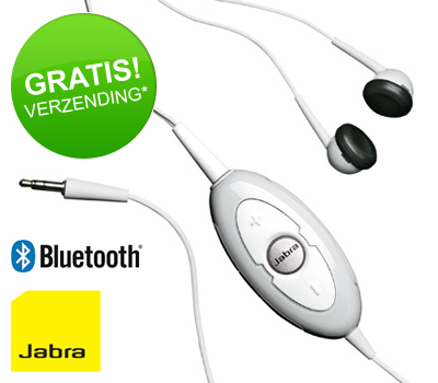 Koopjessite - Jabra Stereo Bluetooth Headset BT-325s White