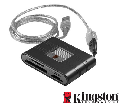 Koopjessite - Kingston Cardreader USB 2.0 Hi-Speed 19-in-1 Koopjessite - Kingston Cardreader USB 2.0 Hi-Speed 19-in-1