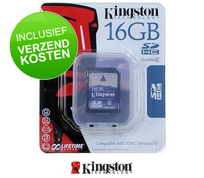 Koopjessite - Kingston SD 16 GB Koopjessite - Kingston SD 16 GB