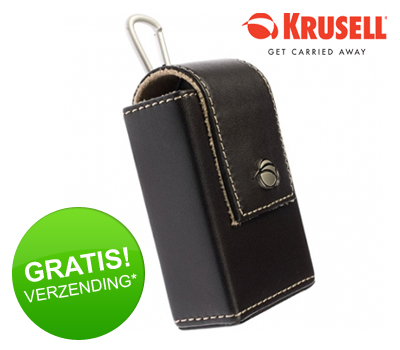 Koopjessite - Krusell Polaris Camera Case (Brown/Sand)