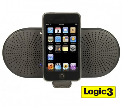 Koopjessite - Logic3 i-StationGO Speaker Dock (Apple iPhone en iPod Touch)