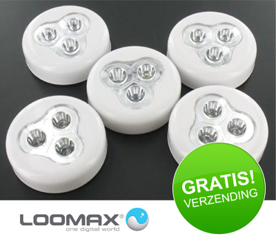 Koopjessite - Loomax Click LEDs (5 Pack)