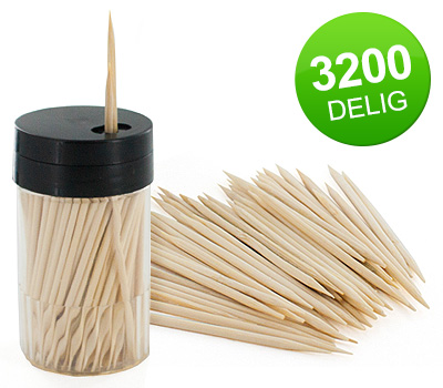 Koopjessite - Mega-pack: 3200 Cocktailprikkers Koopjessite - Mega-pack: 3200 Cocktailprikkers