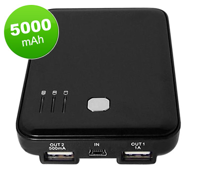 Koopjessite - Mobile Powerpack (5000 mAh) Koopjessite - Mobile Powerpack (5000 mAh)
