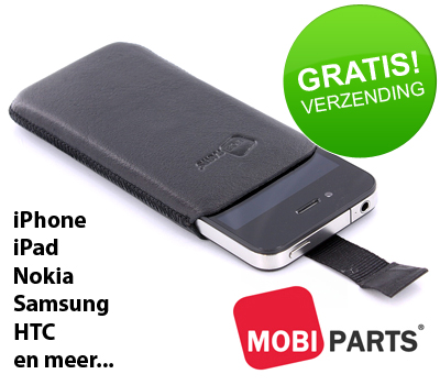Koopjessite - Mobiparts Luxury Pouch voor diverse smartphones Koopjessite - Mobiparts Luxury Pouch voor diverse smartphones