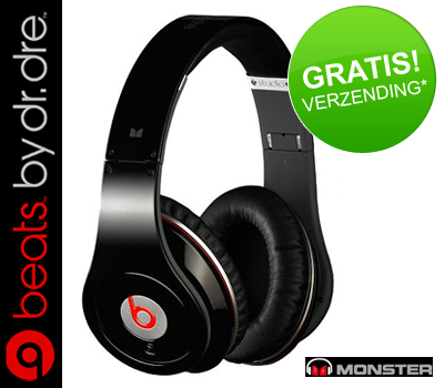 Koopjessite - Monster Beats Studio Headphone by Dr. Dre (Black)