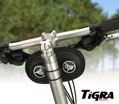 Koopjessite - Muziek op je fiets; Tigra Bike Mount Speaker