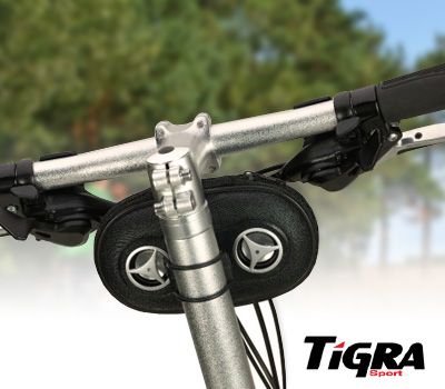Koopjessite - Muziek op je fiets; Tigra Bike Mount Speaker Koopjessite - Muziek op je fiets; Tigra Bike Mount Speaker