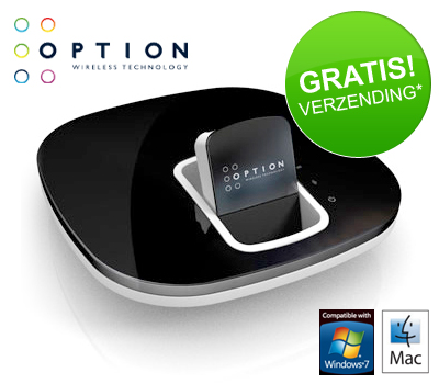 Koopjessite - Option GlobeSurfer X.1 3G Wi-Fi Router Koopjessite - Option GlobeSurfer X.1 3G Wi-Fi Router