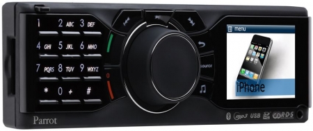 Koopjessite - Parrot Bluetooth Carkit/Radio/MP3 Speler RKi8400 Koopjessite - Parrot Bluetooth Carkit/Radio/MP3 Speler RKi8400