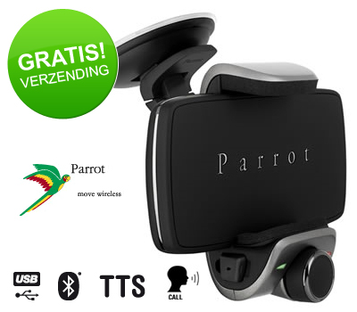 Koopjessite - Parrot Minikit Smart Bluetooth Carkit