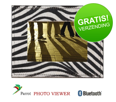 Koopjessite - Parrot Photo Viewer Intense Zebra Koopjessite - Parrot Photo Viewer Intense Zebra