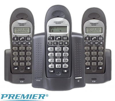 Koopjessite - Premier Dynamic 300 Triple Dect Set Koopjessite - Premier Dynamic 300 Triple Dect Set