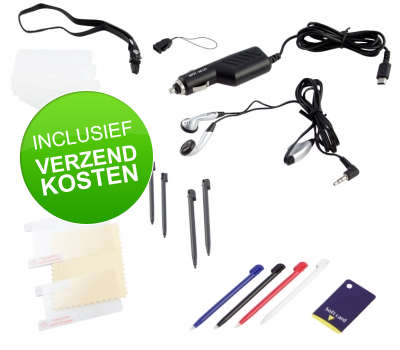 Koopjessite - Premium Pack Nintendo DS Lite (17 delig) Koopjessite - Premium Pack Nintendo DS Lite (17 delig)