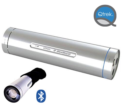 Koopjessite - Qtrek M-Tube Bluetooth Stereo Speaker Koopjessite - Qtrek M-Tube Bluetooth Stereo Speaker