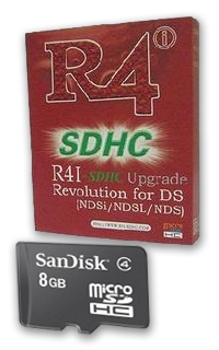 Koopjessite - R4i Deluxe SDHC Kaart + Micro SD 8 GB Koopjessite - R4i Deluxe SDHC Kaart + Micro SD 8 GB