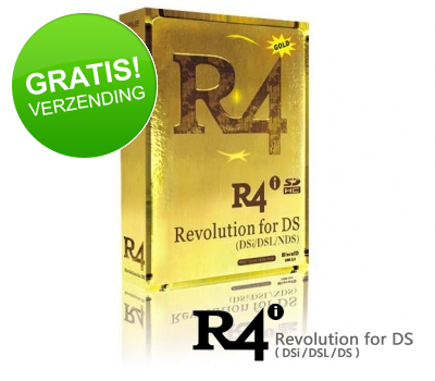 Koopjessite - R4i Gold Deluxe SDHC Kaart