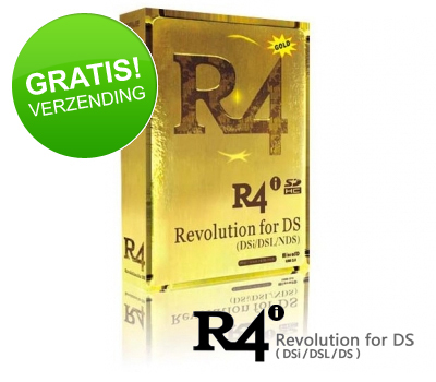 Koopjessite - R4i Gold Deluxe SDHC Kaart Koopjessite - R4i Gold Deluxe SDHC Kaart