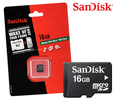 Koopjessite - Sandisk Micro SD 16 GB Memory Card SDHC Koopjessite - Sandisk Micro SD 16 GB Memory Card SDHC