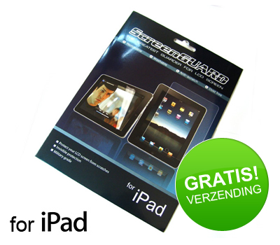Koopjessite - Screenprotector voor Apple iPad Koopjessite - Screenprotector voor Apple iPad