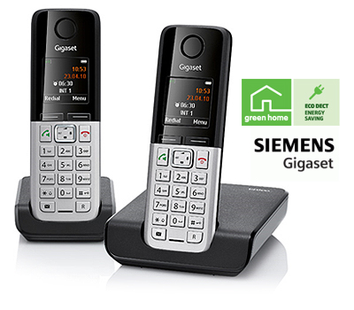 Koopjessite - Siemens Gigaset C300 Duo Titanium Koopjessite - Siemens Gigaset C300 Duo Titanium