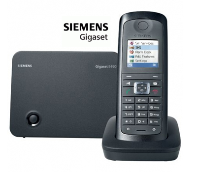 Koopjessite - Siemens Gigaset E490 Stone Grey Koopjessite - Siemens Gigaset E490 Stone Grey