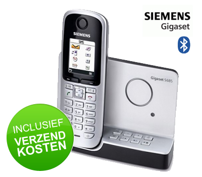 Koopjessite - Siemens Gigaset S685 Silver Koopjessite - Siemens Gigaset S685 Silver