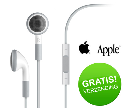 Koopjessite - Sinterklaas 5 daagse: Apple Stereo Headset MB770G/A Koopjessite - Sinterklaas 5 daagse: Apple Stereo Headset MB770G/A