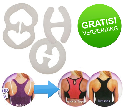Koopjessite - Strap Perfect - Oplossing voor BH-bandjes! (6-set) Koopjessite - Strap Perfect - Oplossing voor BH-bandjes! (6-set)