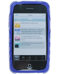 Koopjessite - Turtle Brand NBR Protector iPhone 3G/3Gs Blue Koopjessite - Turtle Brand NBR Protector iPhone 3G/3Gs Blue