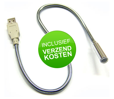 Koopjessite - USB Lamp met Zwanenhals