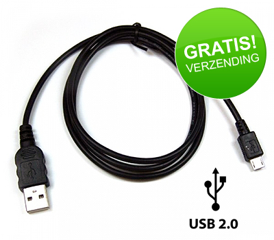 Koopjessite - USB naar Micro USB Kabel (96 cm USB 2.0) Koopjessite - USB naar Micro USB Kabel (96 cm USB 2.0)
