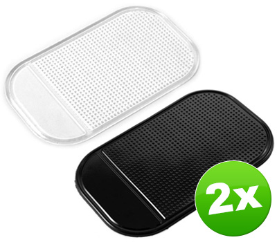 Koopjessite - Vakantie tip: 2x Anti-slip pad (Zwart of transparant) Koopjessite - Vakantie tip: 2x Anti-slip pad (Zwart of transparant)