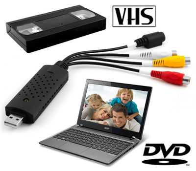 Koopjessite - VHS naar DVD/PC Converter