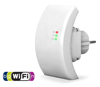 Koopjessite - Wi-Fi Repeater (2.4 Ghz 802.11N) Koopjessite - Wi-Fi Repeater (2.4 Ghz 802.11N)