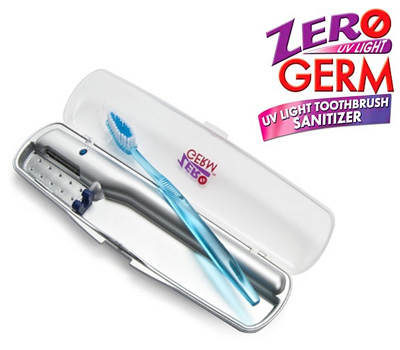 Koopjessite - Zero Germ - UV tandenborstel ontsmetter!