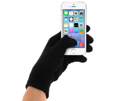 Koopjessite - Zwarte Touchscreen Handschoenen