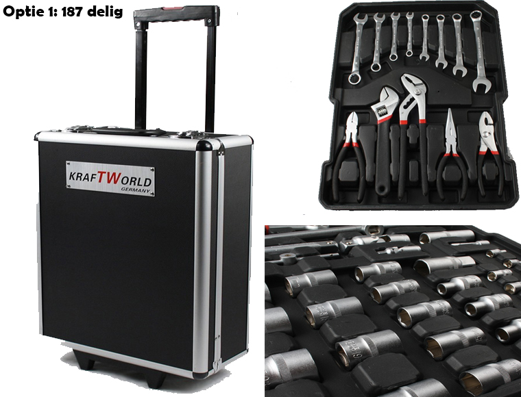 Lifestyle Deal - 187 Delig Gereedschapskoffers Lifestyle Deal - 187 Delig Gereedschapskoffers