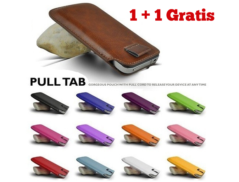 Lifestyle Deal - 2 X Pu Lederen Hoesjes Voor De Iphone 3 En 4 / 4S