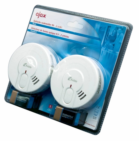 Lifestyle Deal - 2-Pack Optische Rookmelders Van Kidde Lifestyle Deal - 2-Pack Optische Rookmelders Van Kidde