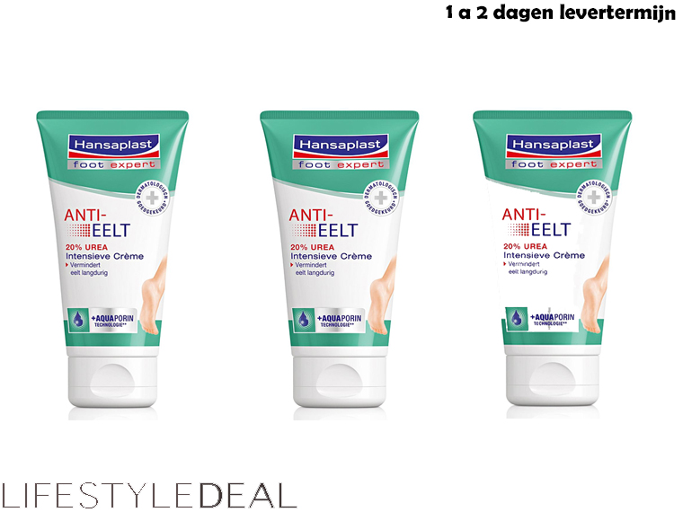 Lifestyle Deal - 3X 75Ml Hansaplast Anti-Eelt 2 In 1 Peeling; Prijs Incl. Verzenden