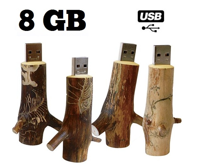 Lifestyle Deal - 8 Gb Houten Usb Memorystick Lifestyle Deal - 8 Gb Houten Usb Memorystick